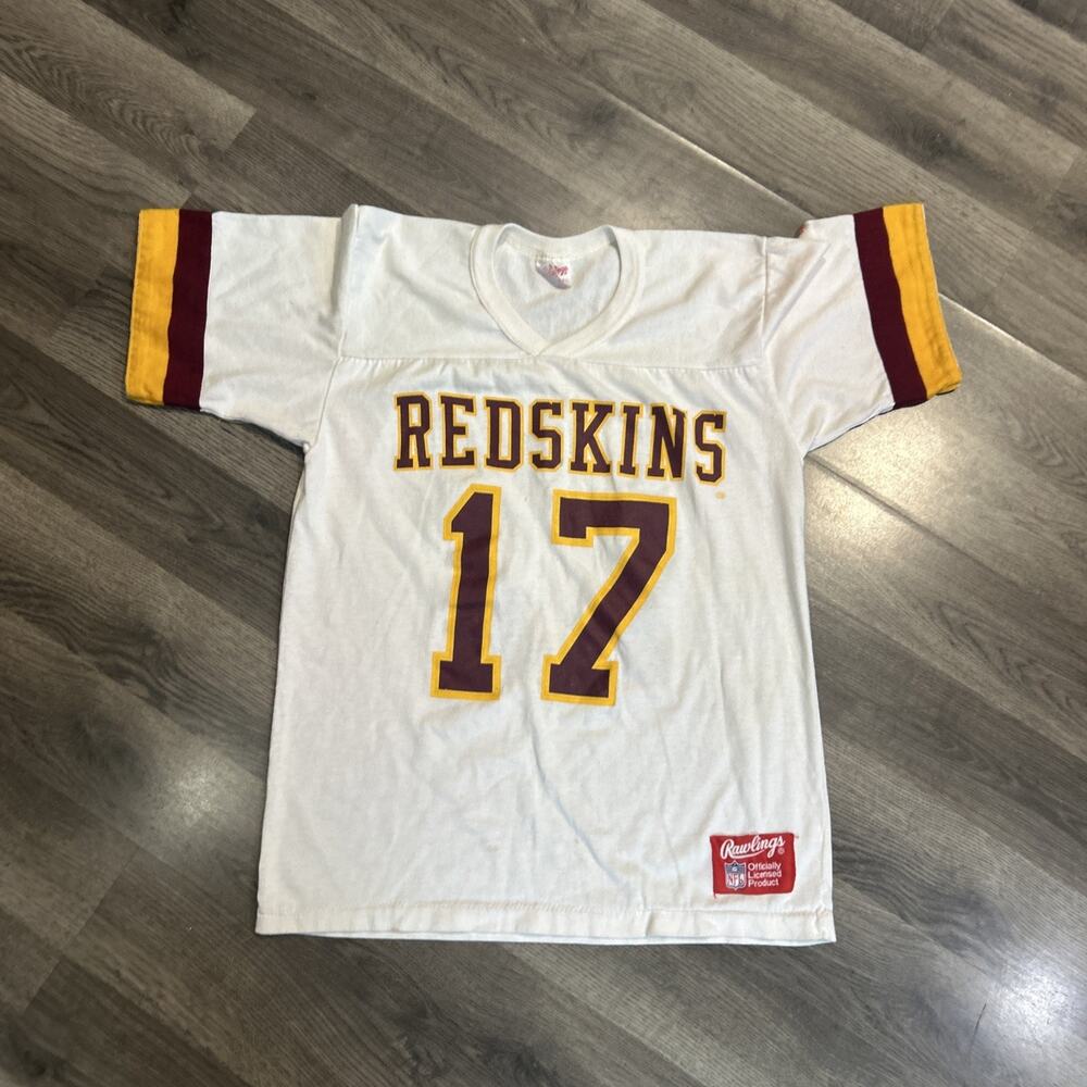 Vintage Washington Redskins T Shirt 1970s Rawlings Men’s Medium White NFL Vtg